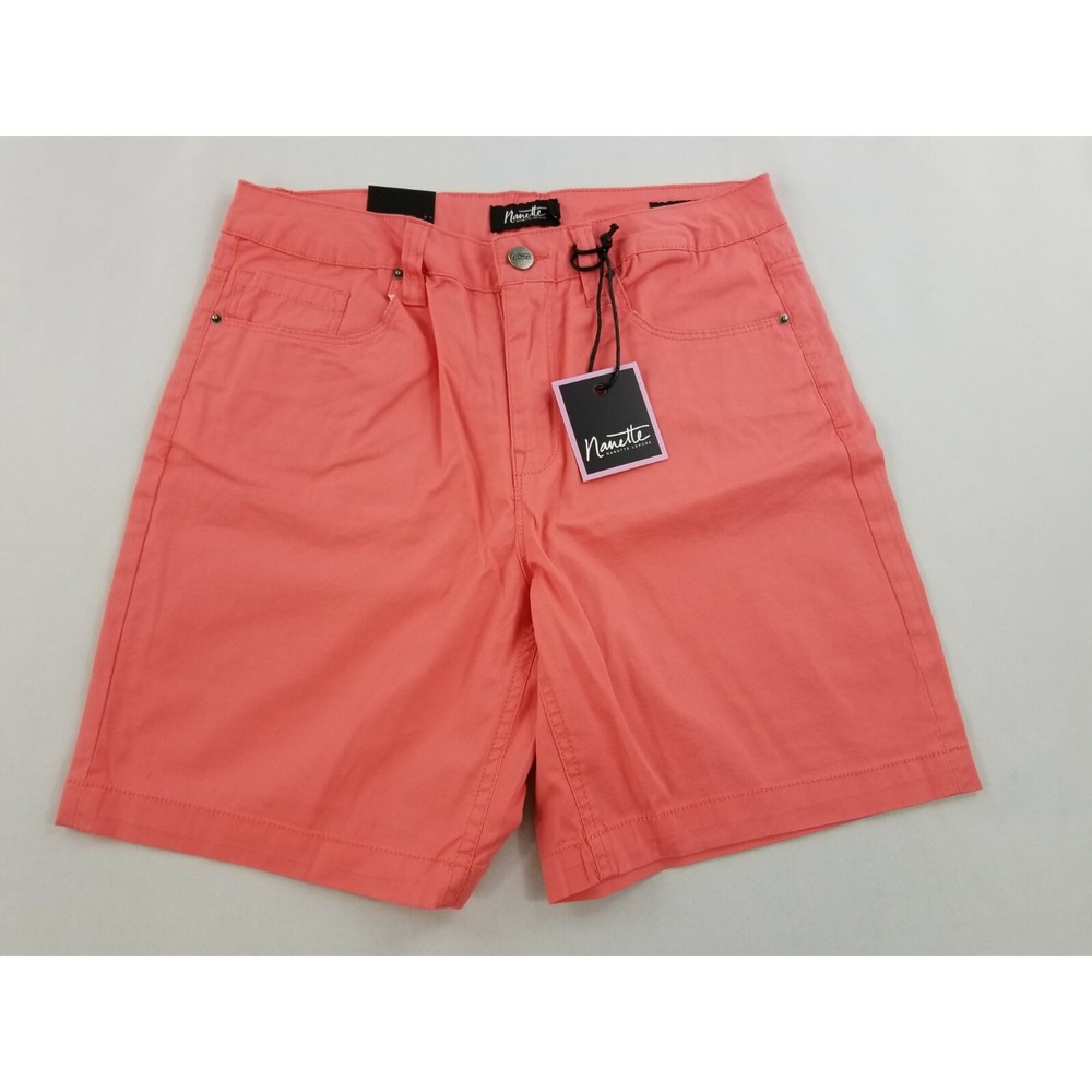 Nanette Lepore Bowery Shorts Porcelain Rose Pink Bermuda N119EZATSS Womens 6 NEW